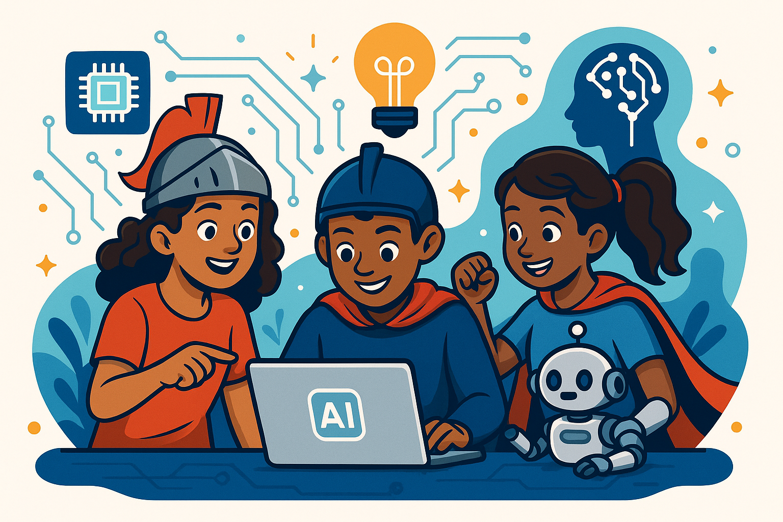 Jeunes travaillant sur des projets tech